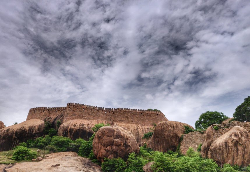 Thirumayam Fort, India